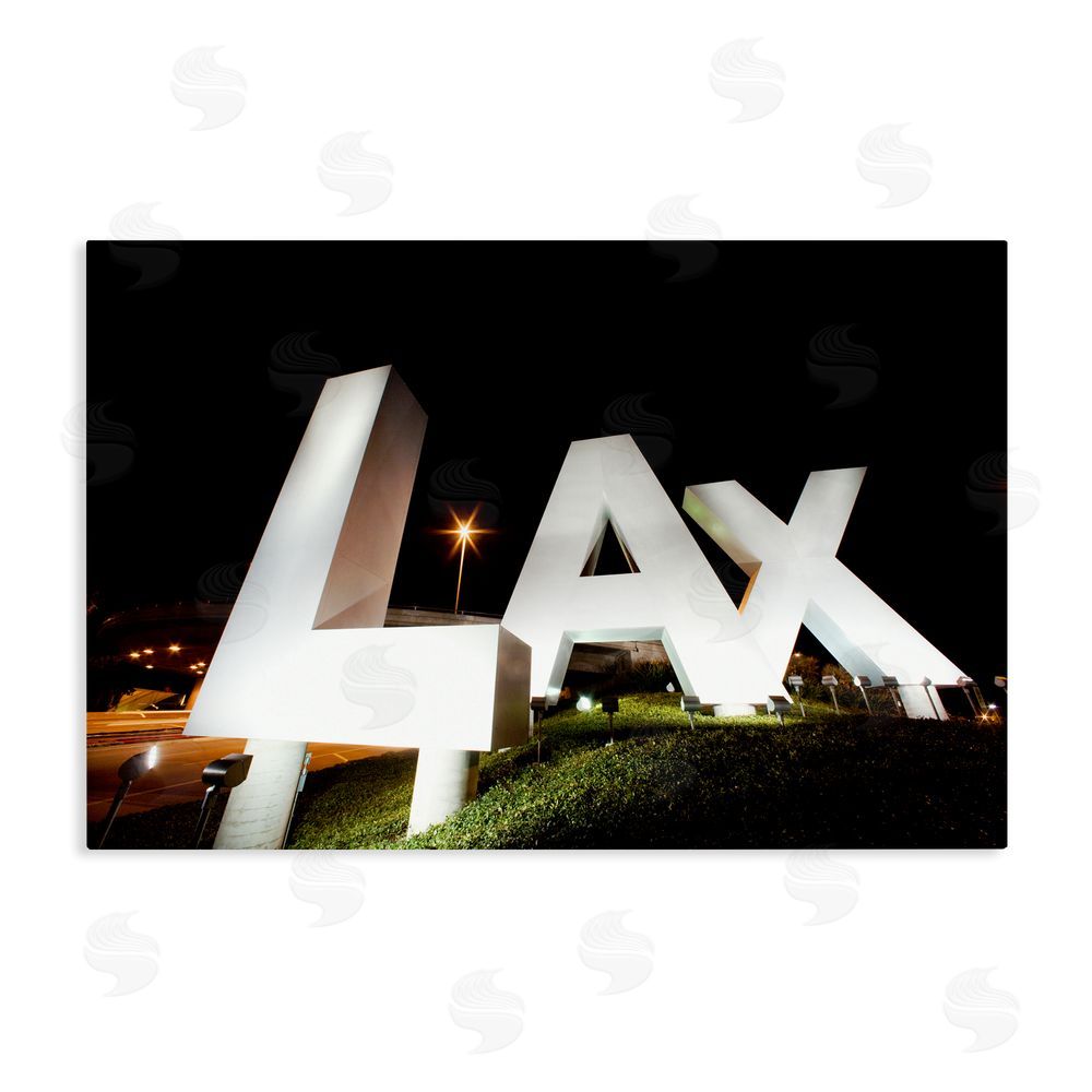 Scott Stulberg LA Airport Structure Stretched Canvas Wall Art