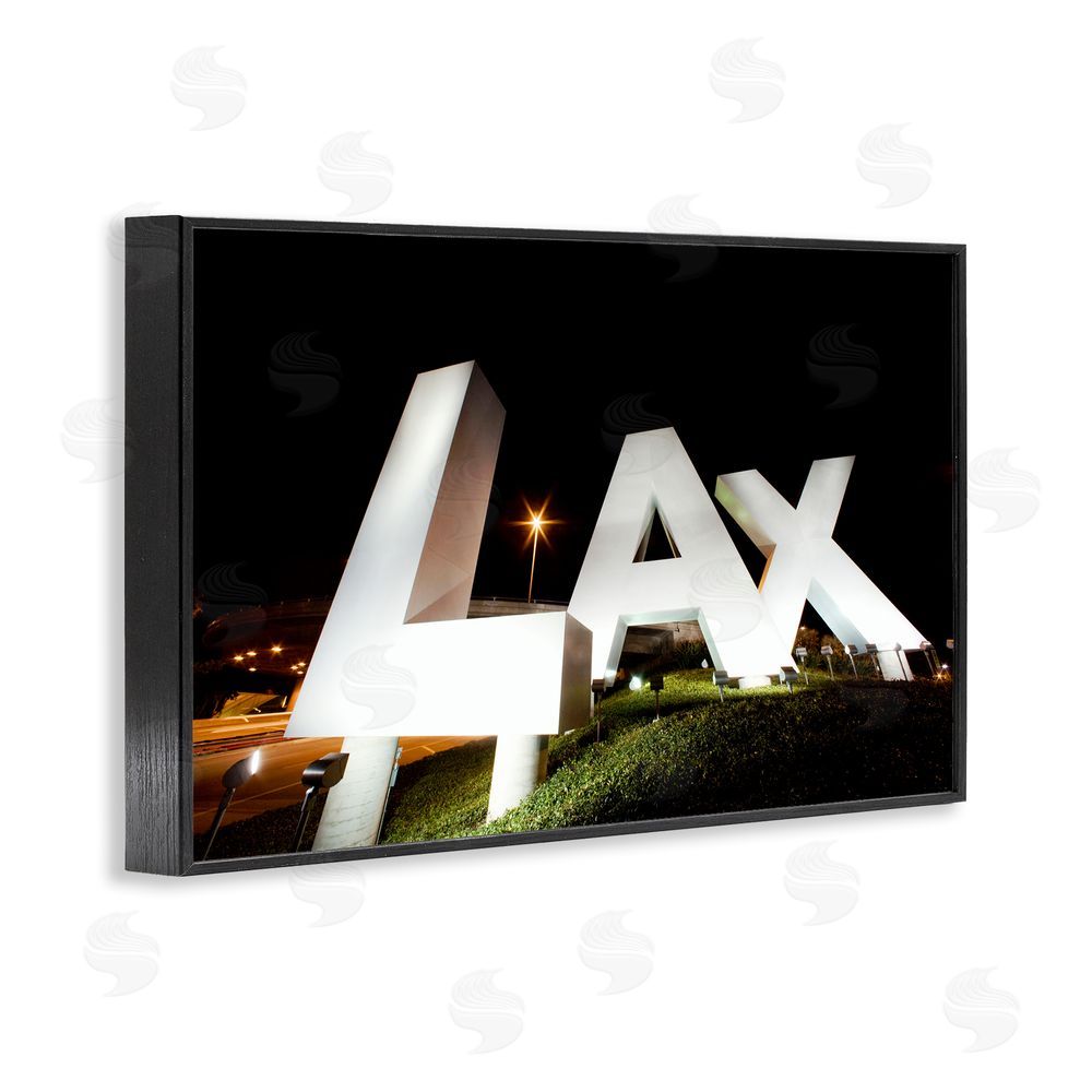 Scott Stulberg LA Airport Structure Black Framed Giclee Wall Art