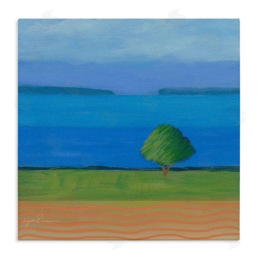 Lynn Ericson Fine Art Lone Tree at Spring Cove Stretched Canvas Wall Art