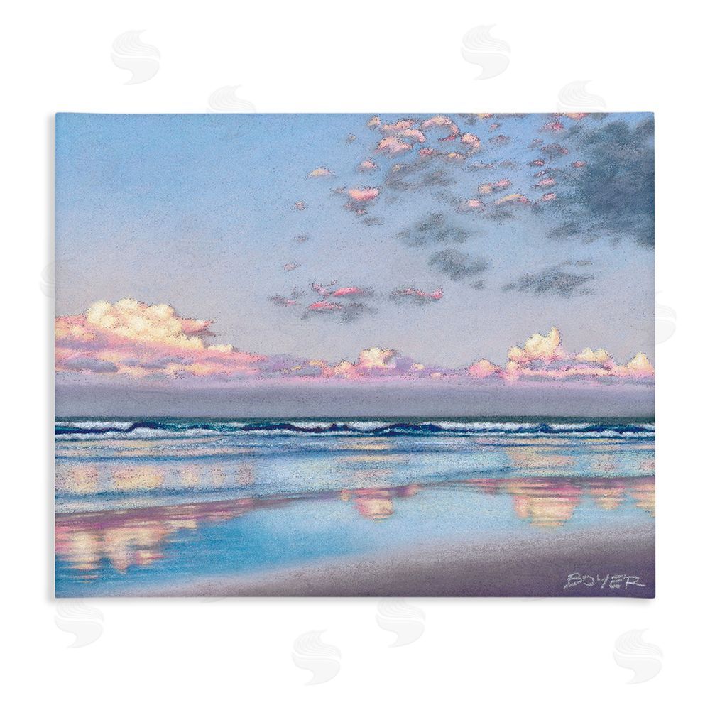 Susy Boyer Nature's Poetry Seascape Stretched Canvas Wall Art