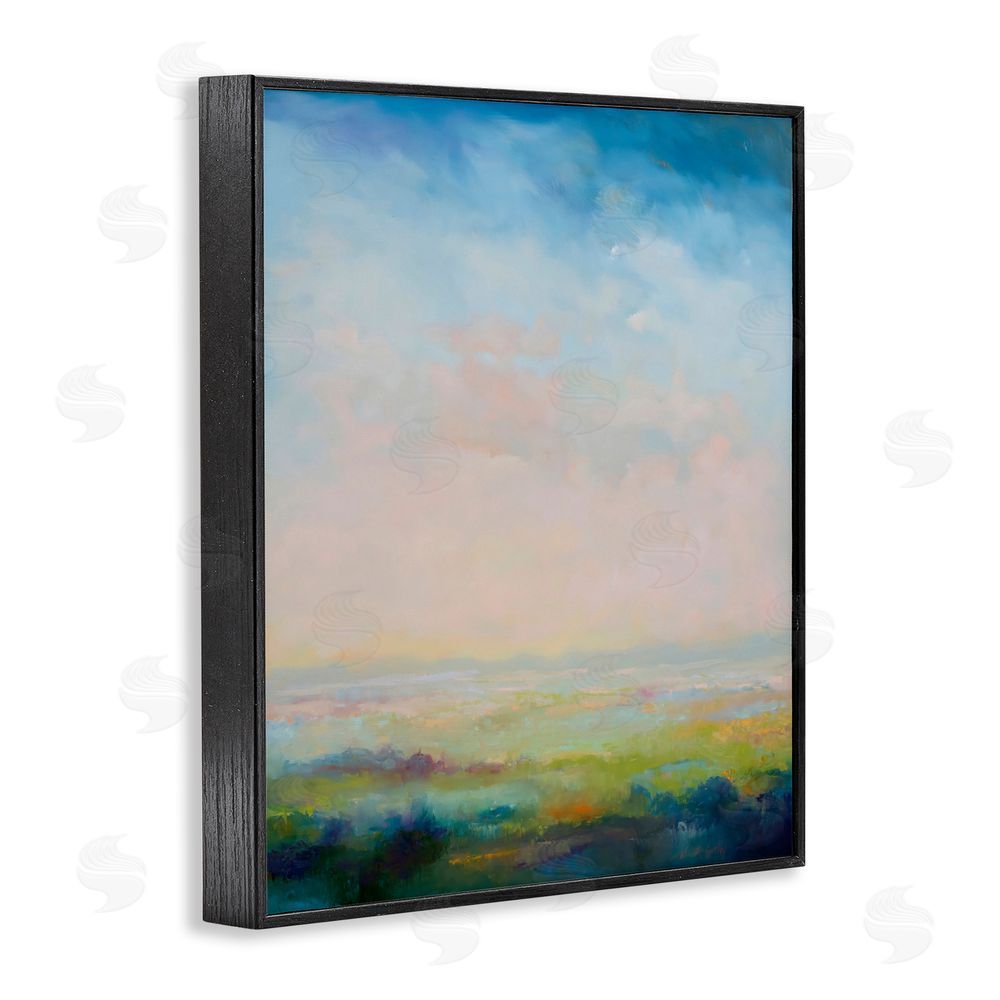 William McCarthy Mystic Marsh Serenity Black Framed Giclee Wall Art