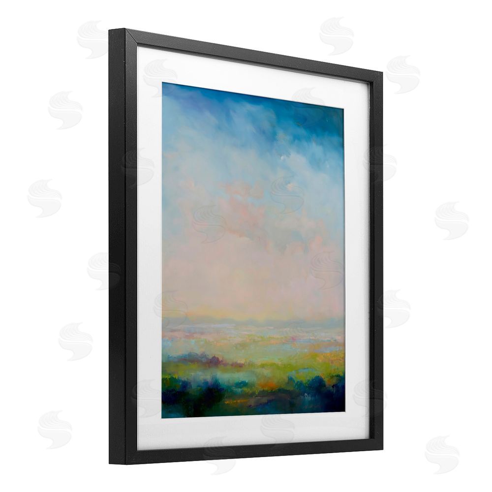 William McCarthy Mystic Marsh Serenity Black Framed Print Under Glass Wall Art