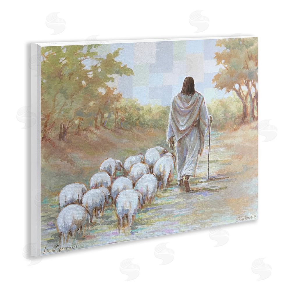 Linda Sperruzzi Lead On Good Shepherd Wall Plaque Home Decor Art Print
