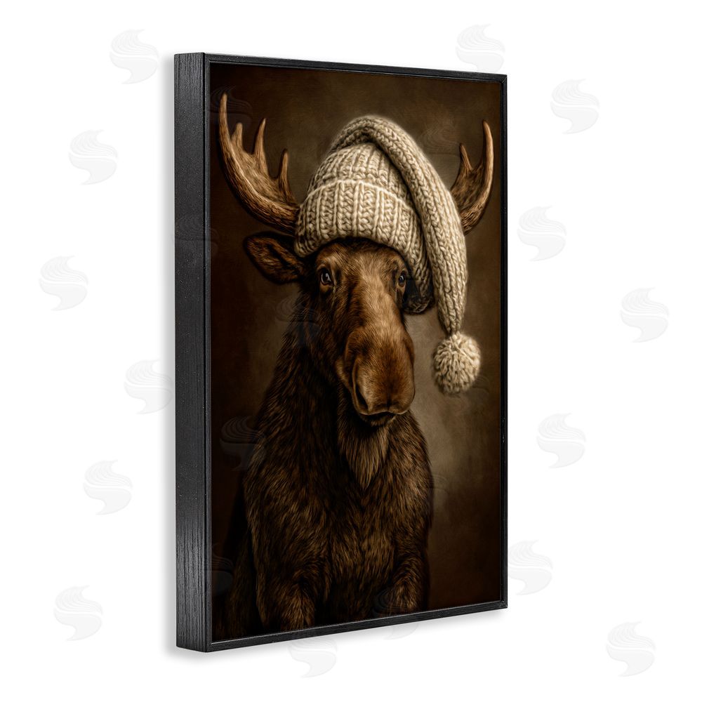Kelley Parker Northwood Gentle Giant Black Framed Giclee Wall Art