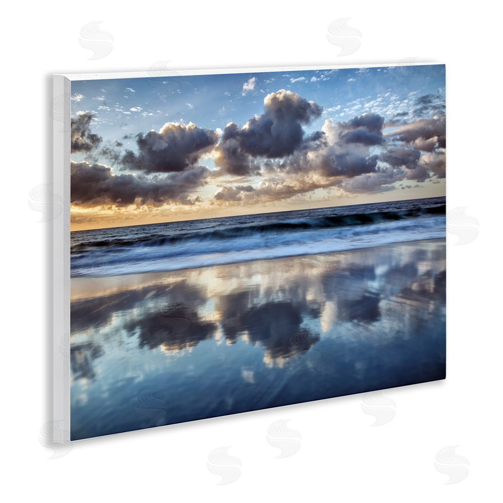 Superstock Partners LLC Reflective Clouds Seascape Wall Plaque Home Decor Art Print