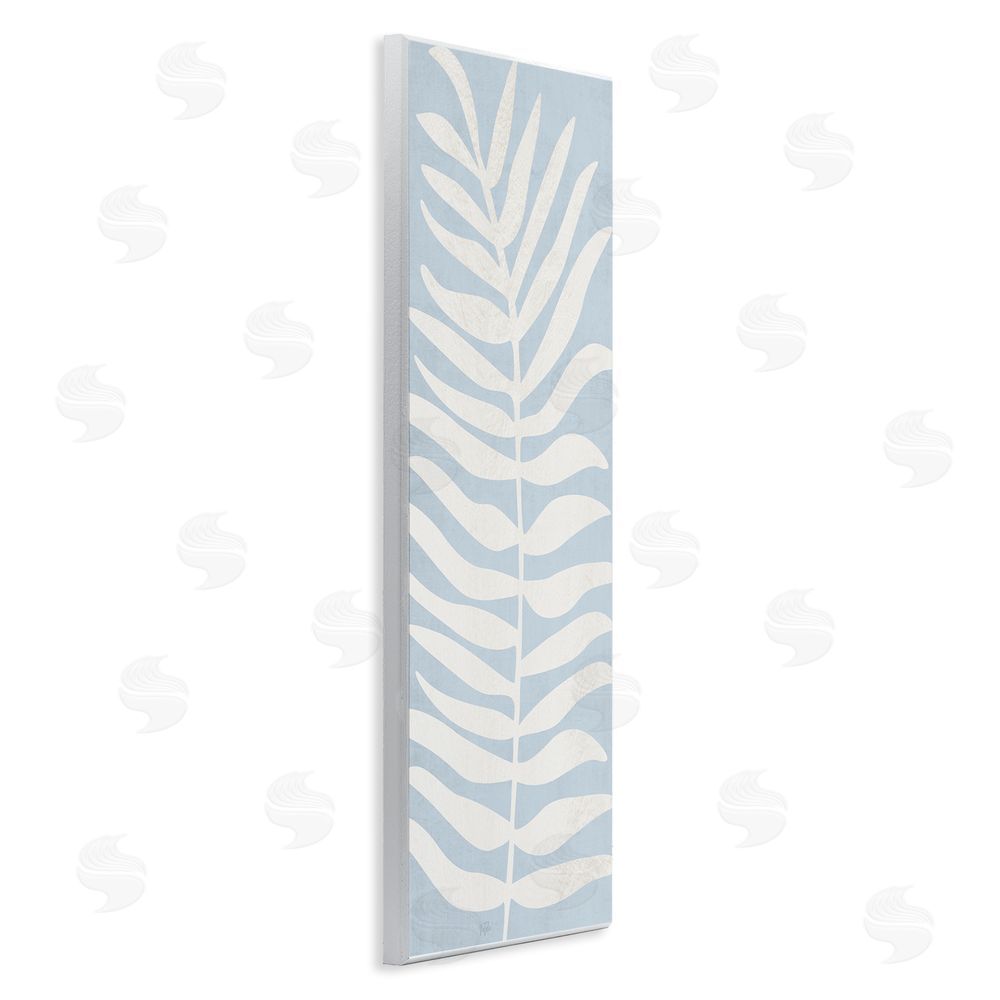 Natalie Carpentieri Minimal Leaf Silhouette Wall Plaque Home Decor Art Print