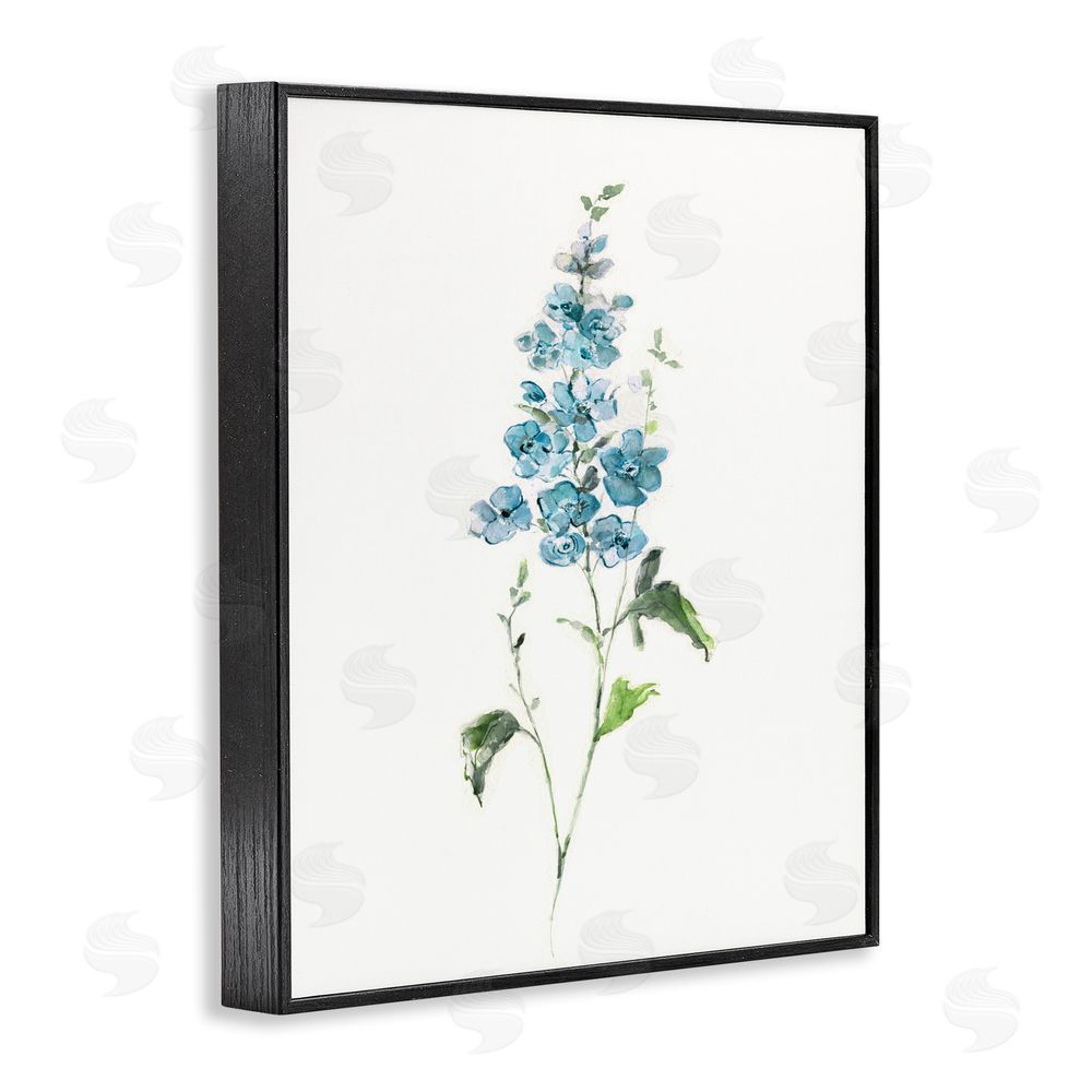 Sally Swatland Natural Spring Herbs Black Framed Giclee Wall Art