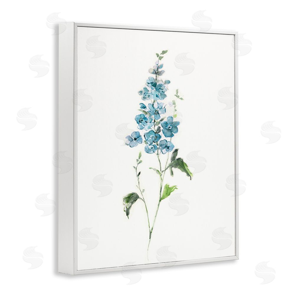 Sally Swatland Natural Spring Herbs White Framed Giclee Wall Art