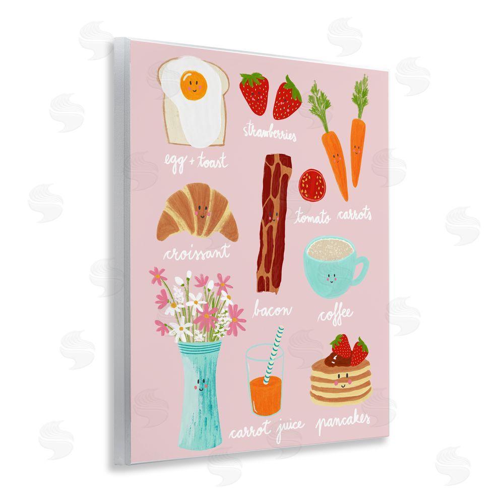 Metka Hiti Lush Summer Breakfast Wall Plaque Home Decor Art Print