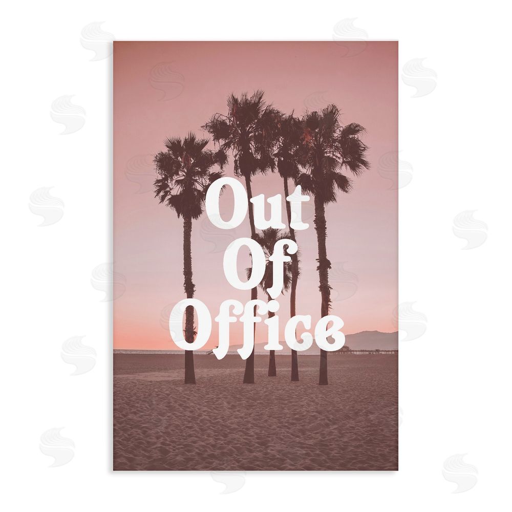 Daphne Polselli Out Of Office Tropical Escape Stretched Canvas Wall Art