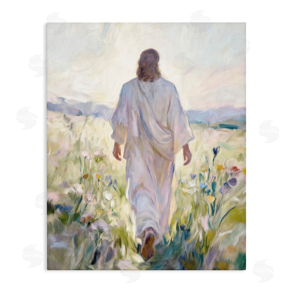 Kim Allen Wildflower Faithful Follower Stretched Canvas Wall Art Print