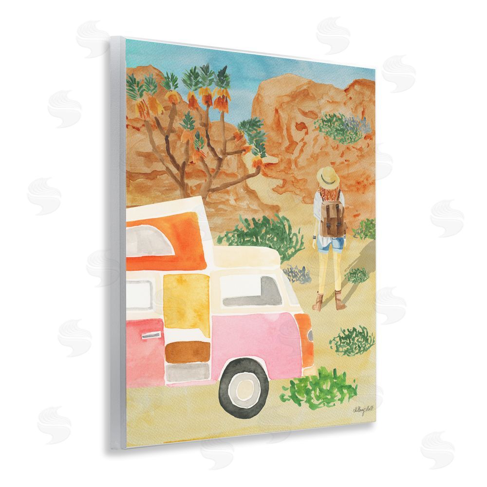 Hillary Holt Mojave Desert Road Trip Wall Plaque Home Decor Art Print