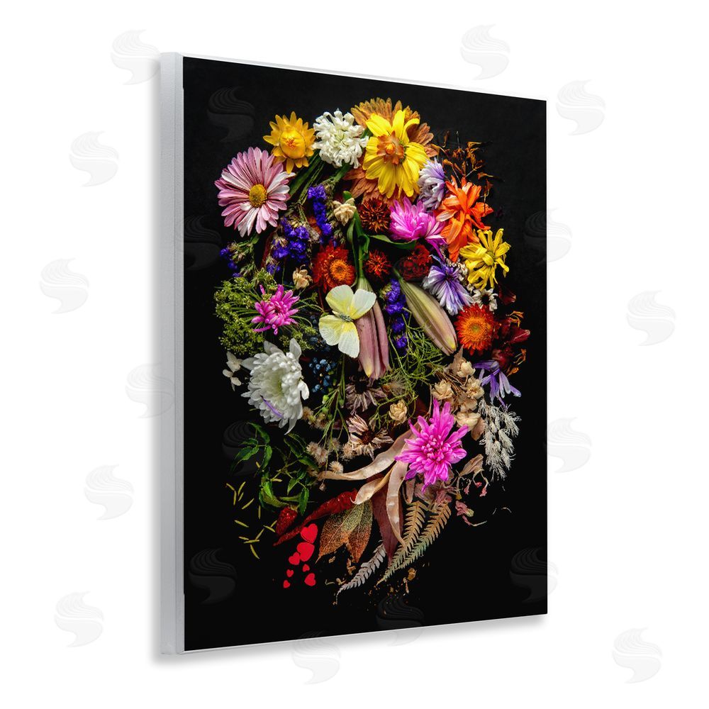 Carl Kravats November Flower Arrangement Wall Plaque Home Decor Art Print