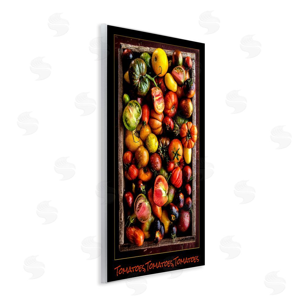 Carl Kravats Ripe & Bountiful Tomato Harvest Wall Plaque Home Decor Art Print