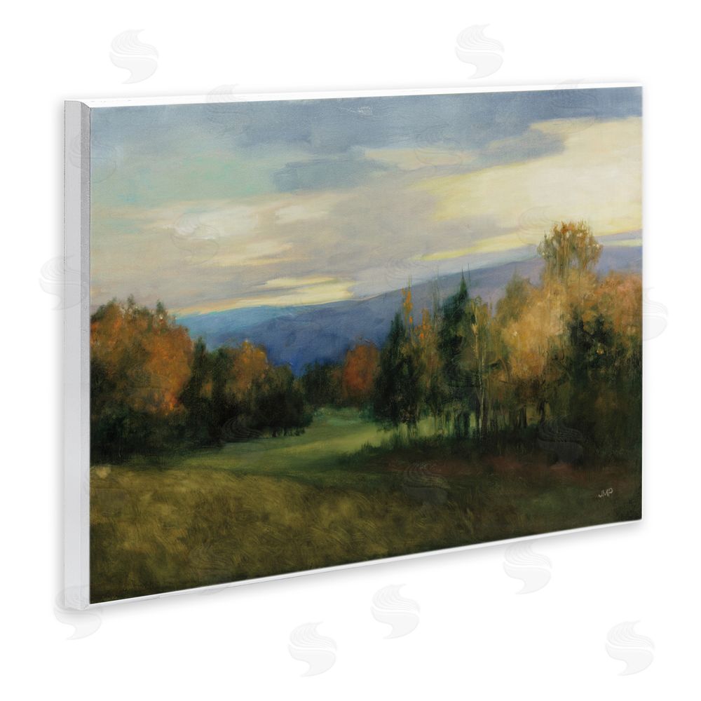 Julia Purinton October Meadow Countryside Wall Plaque Home Decor Art Print