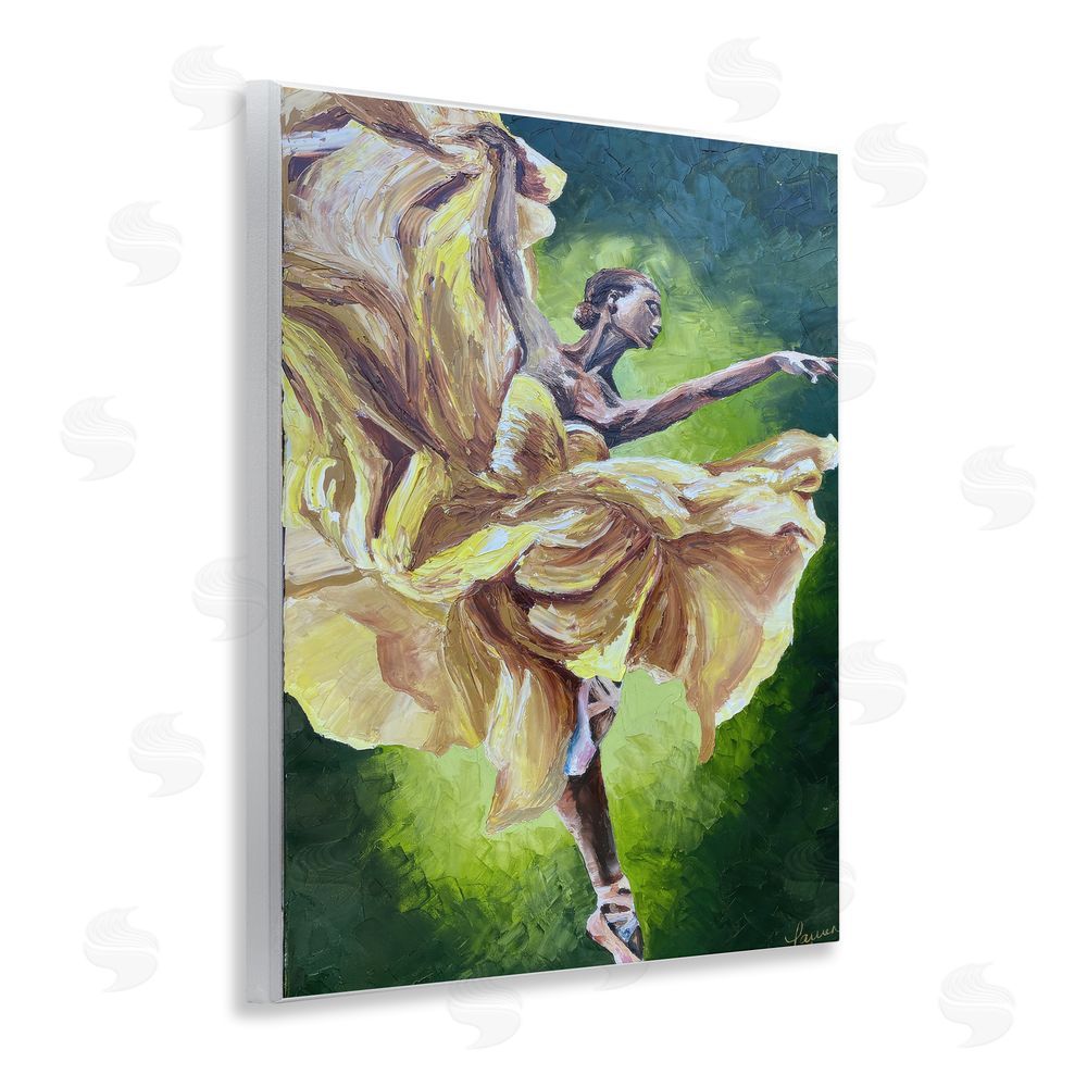 Lauren Luna Primavera Ballet Dancer Wall Plaque Home Decor Art Print