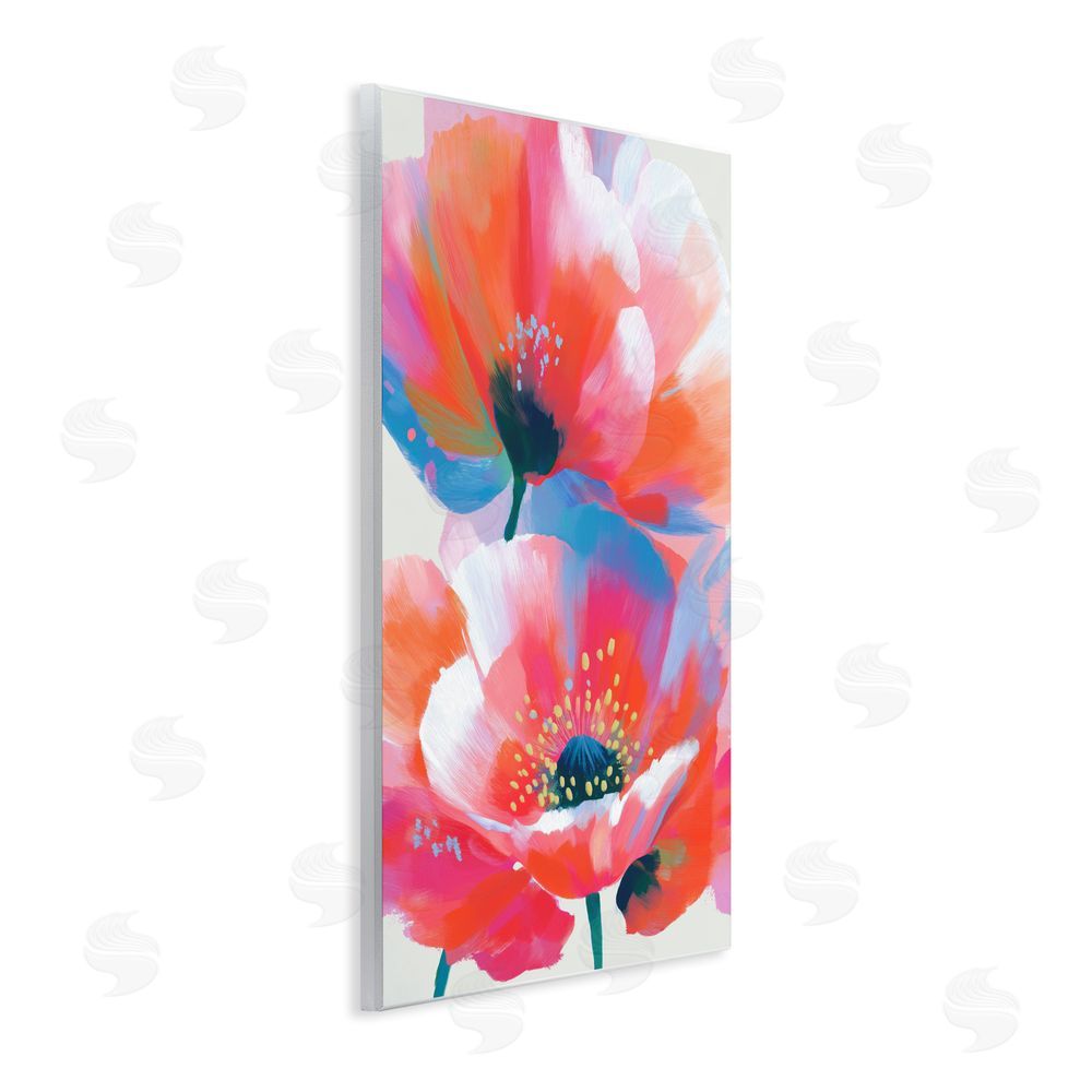 Chromatic Storm Studio Poppies in Soft Light Wall Plaque Home Decor Art Print