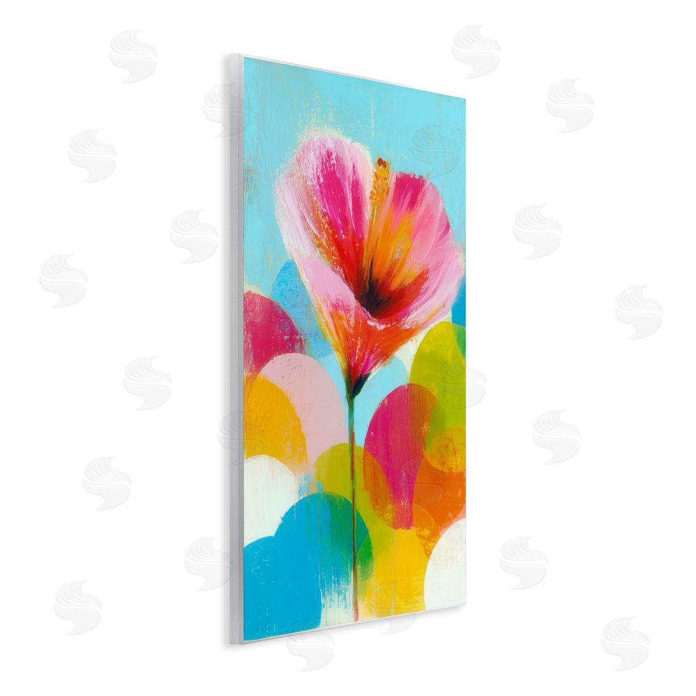 Chromatic Storm Studio Hibiscus In The Sun Wall Plaque Home Decor Art Print