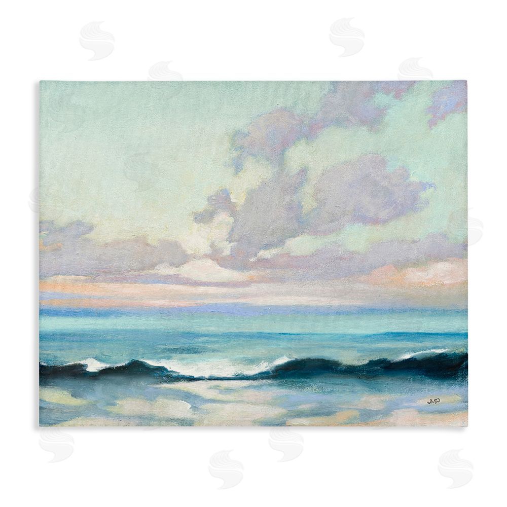 Julia Purinton Calm on the Coast Stretched Canvas Wall Art Print