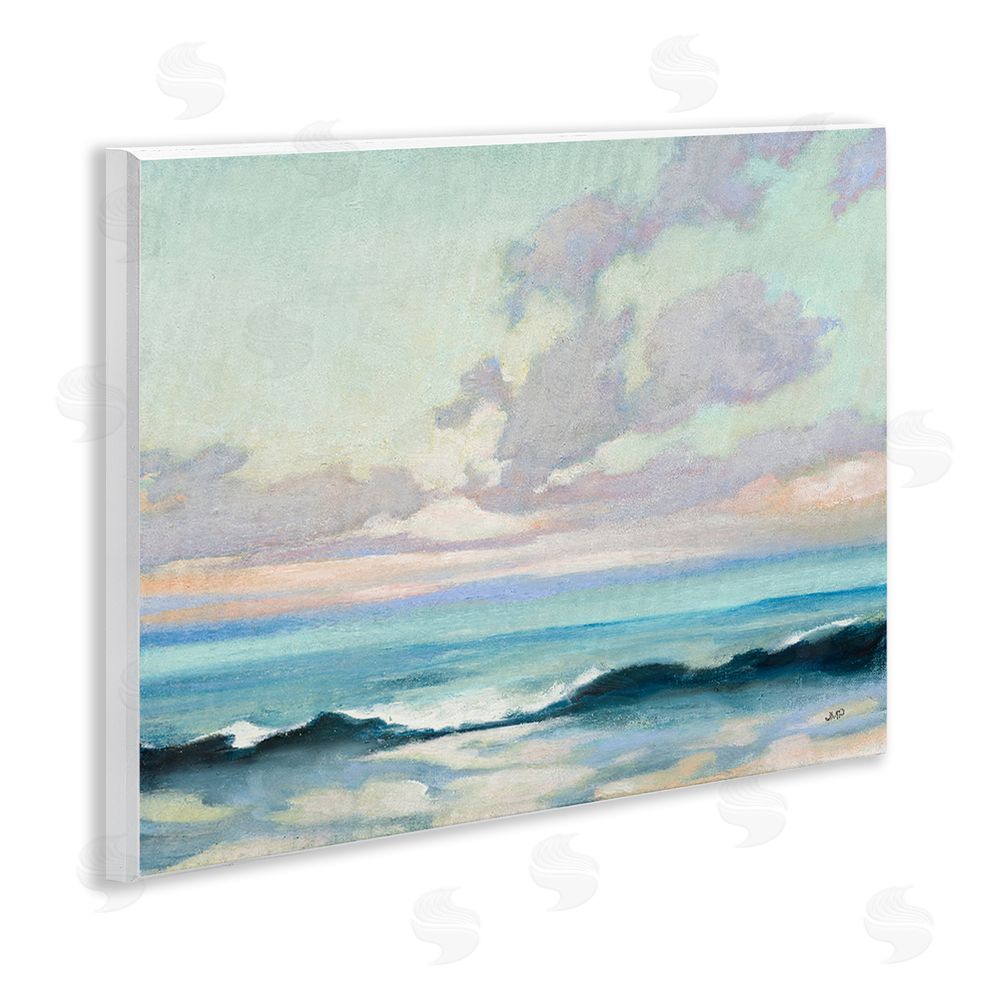 Julia Purinton Calm on the Coast Wooden Wall Plaque Art Print