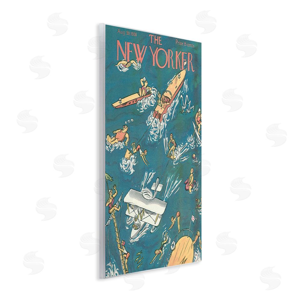 Lil' Rue Boating & Summer Fun Wooden Wall Plaque Art Print