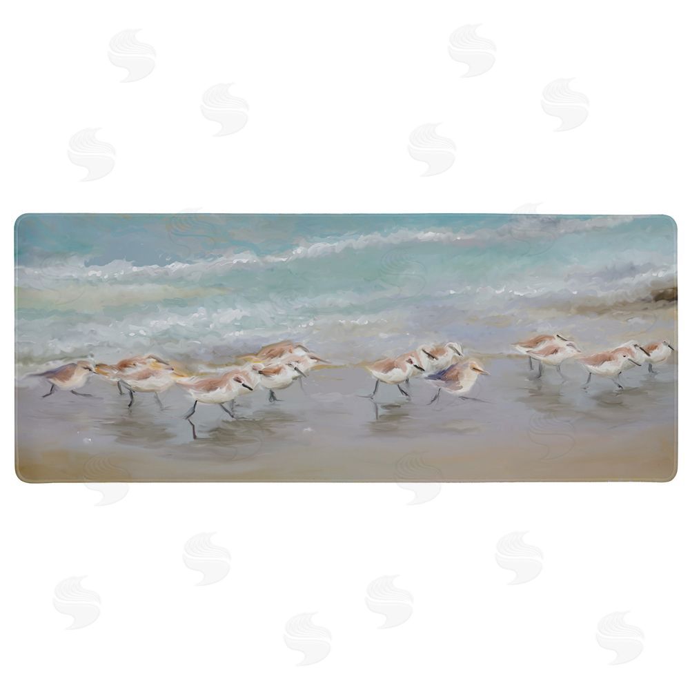 Rick Novak Sandpipers on Seashore