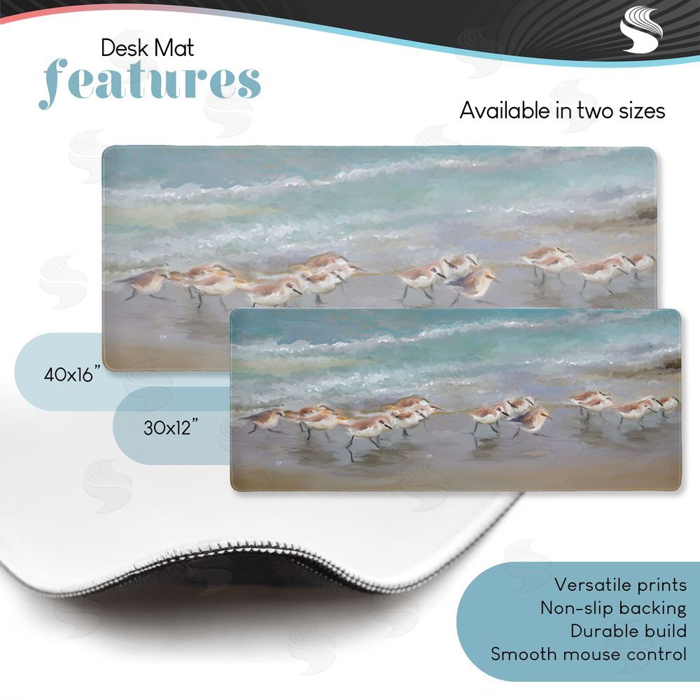 Rick Novak Sandpipers on Seashore