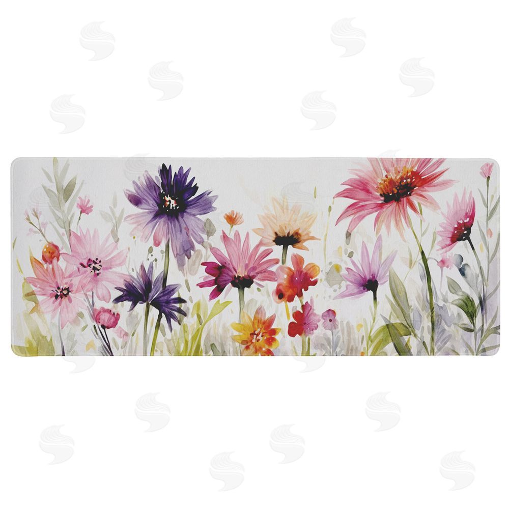 Ziwei Li Vibrant Mums Floral Garden