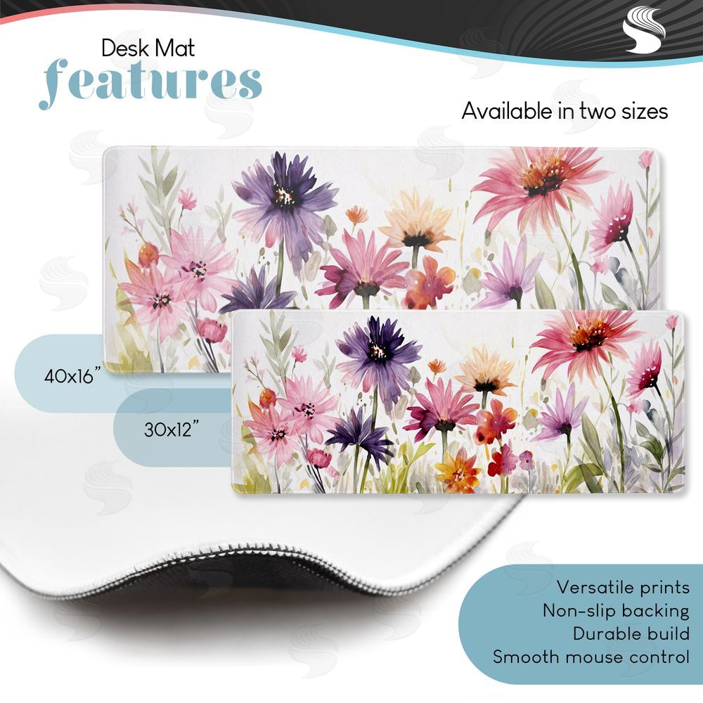 Ziwei Li Vibrant Mums Floral Garden