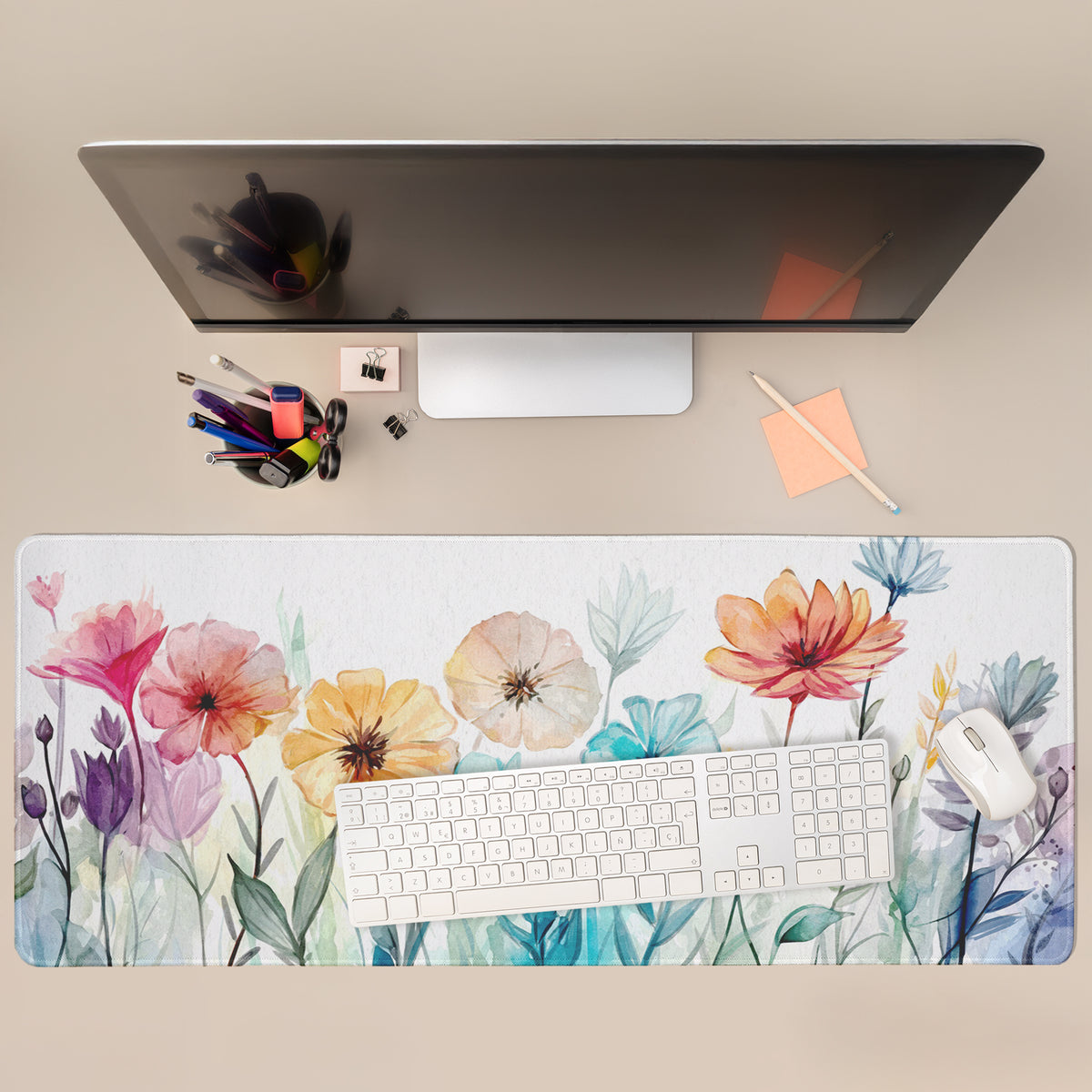 Ziwei Li Rainbow Gradient Flower Garden