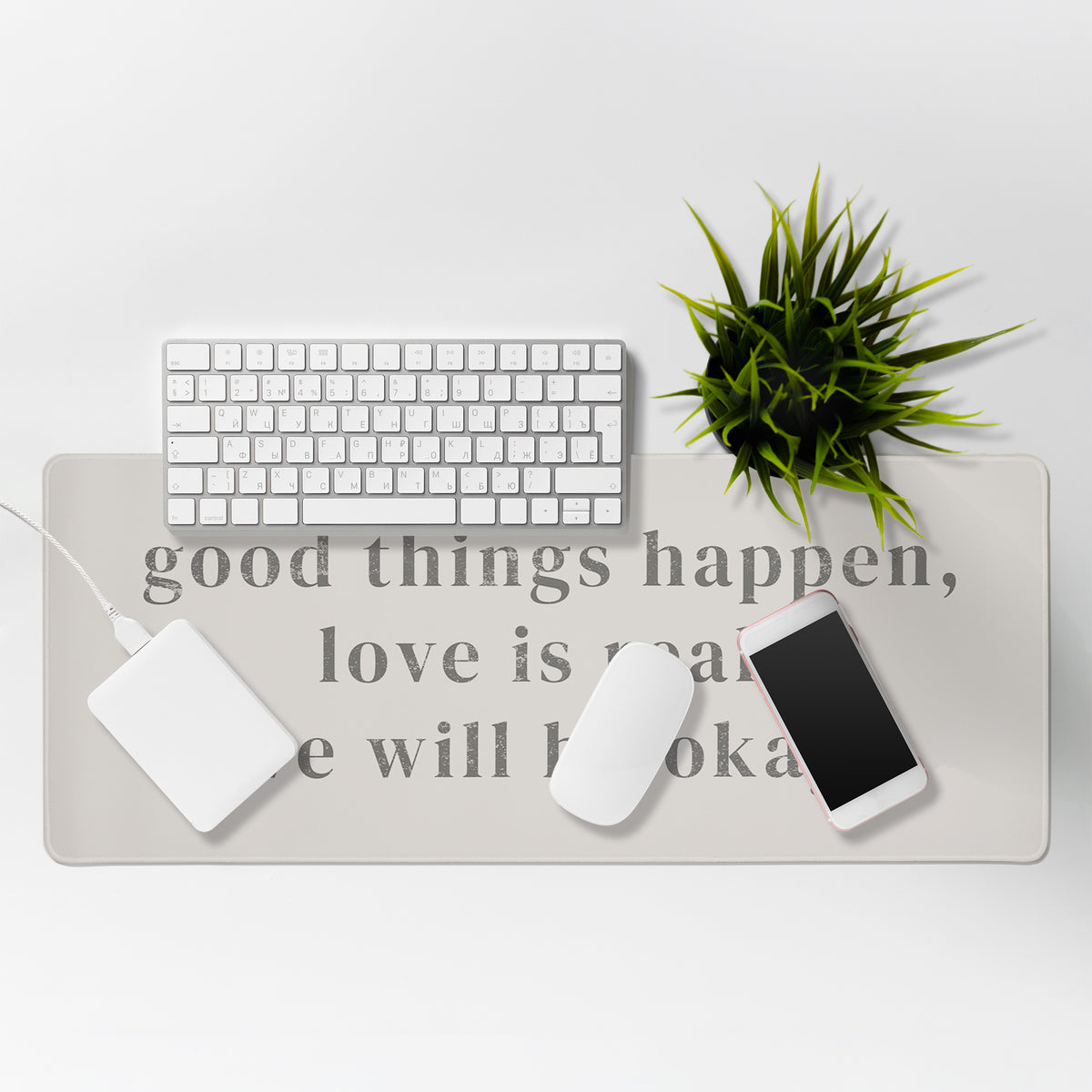 Lil' Rue Good Things Happen Comfort Phrase