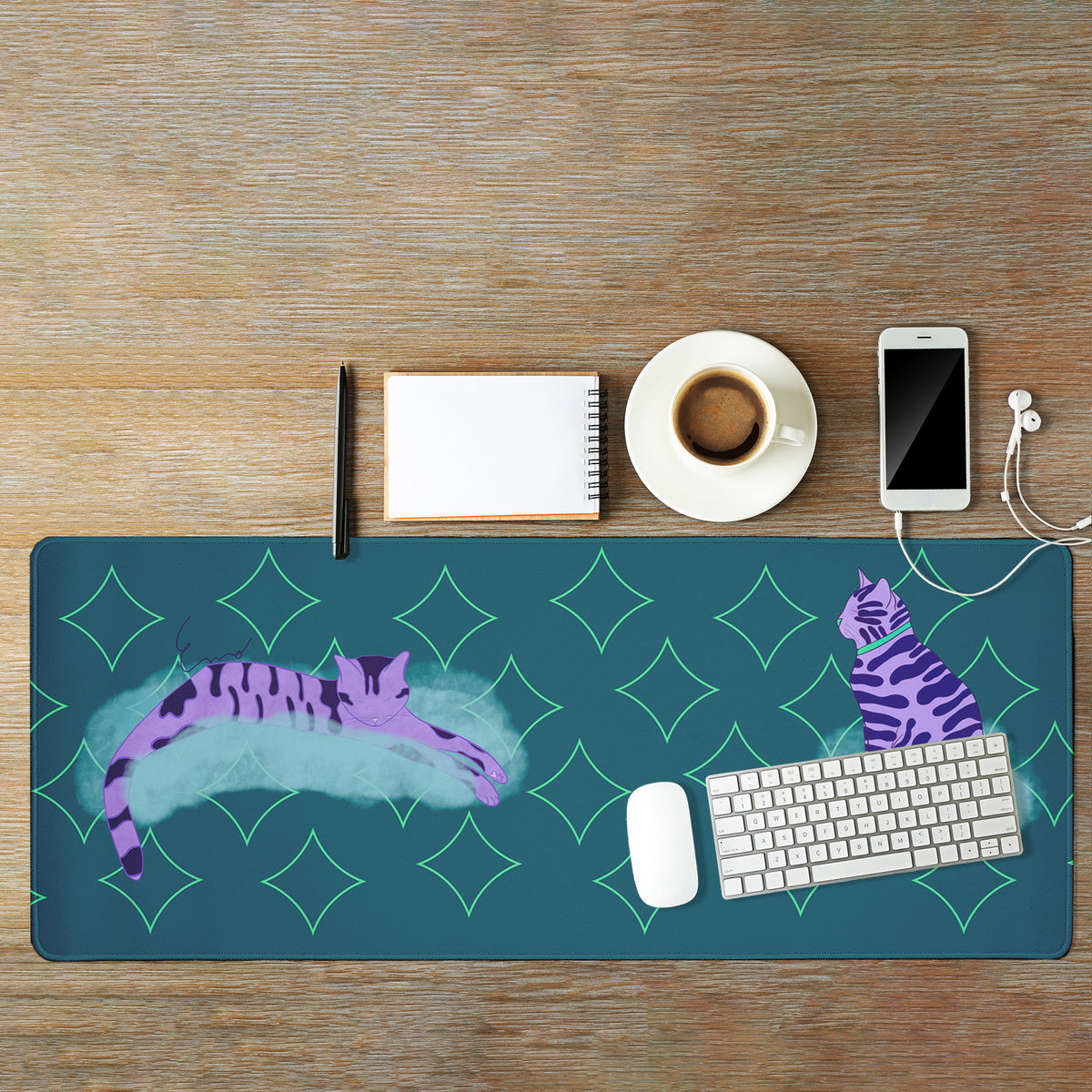 Eclectic Modern Cosmic Cat Naps
