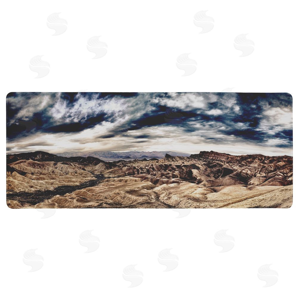 Scott Stulberg Desert Crags with Overhead Clouds