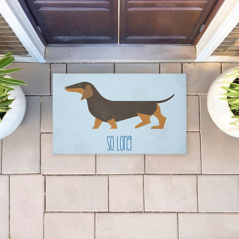 Stupell Studio So Long Funny Farewell Unwoven Outdoor Door Mat