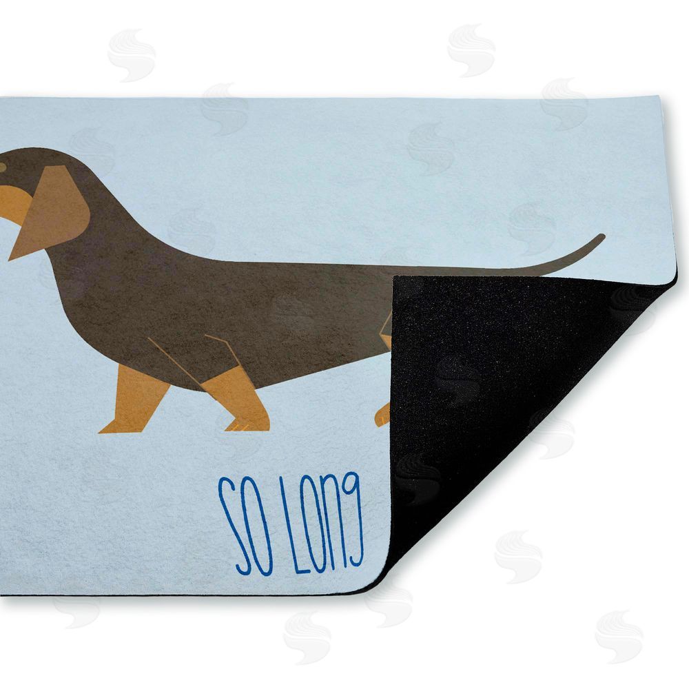 Stupell Studio So Long Funny Farewell Unwoven Outdoor Door Mat