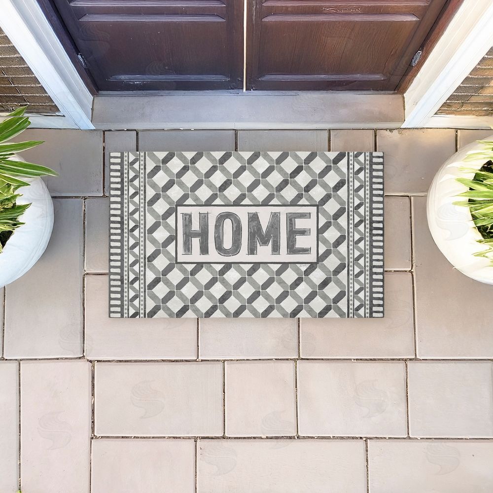 Chad Barrett Classic Tile Vibes Entry Unwoven Outdoor Door Mat