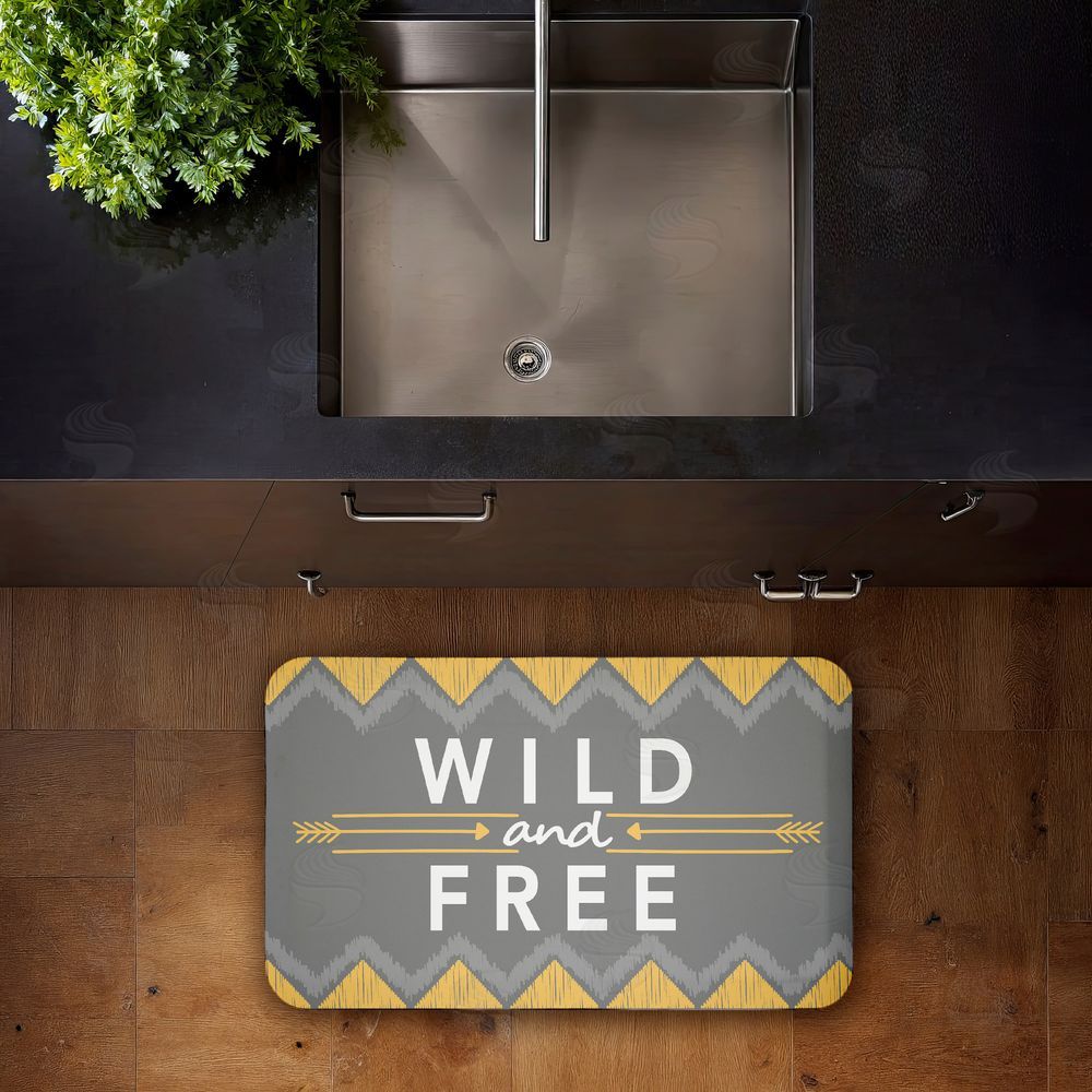 Alison Tauber Desert Boho Wild & Free Kitchen Floor Mat