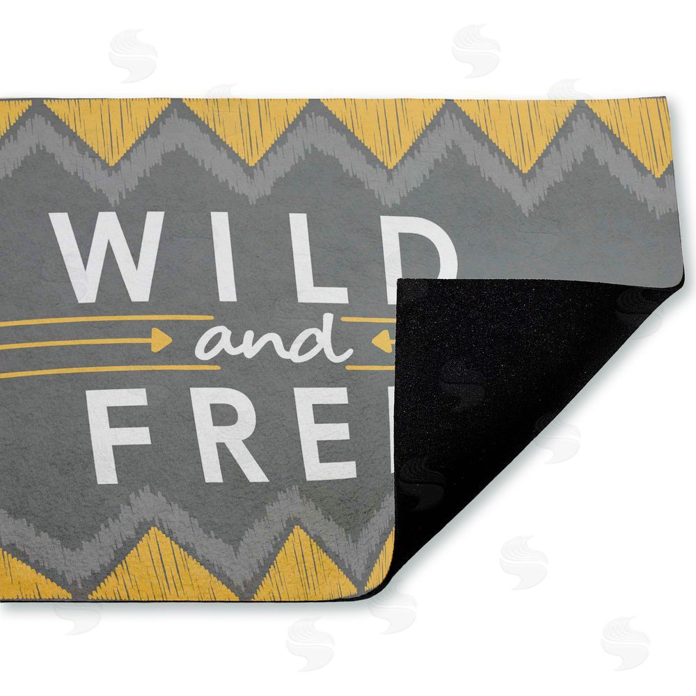 Alison Tauber Desert Boho Wild & Free Unwoven Outdoor Door Mat
