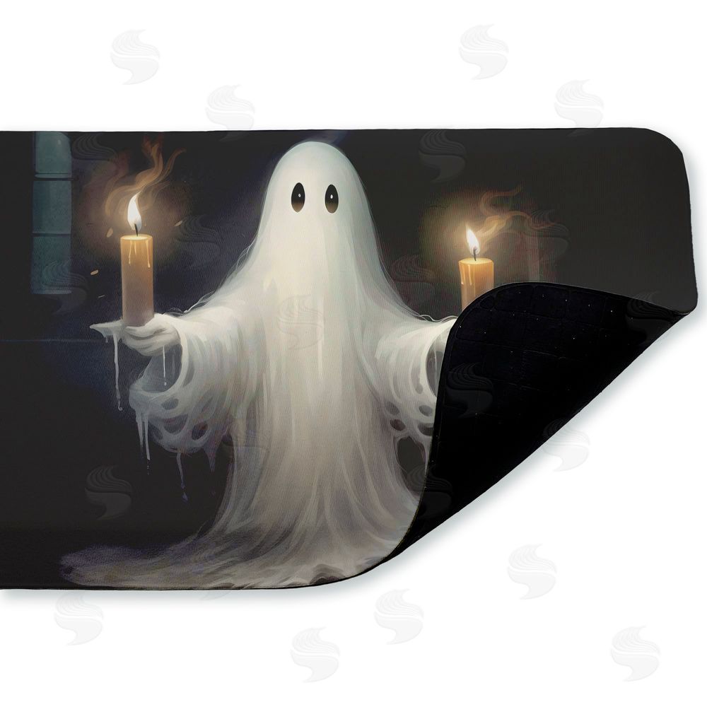 LSR Design Studio Candlelit Spectral Ghost Kitchen Floor Mat