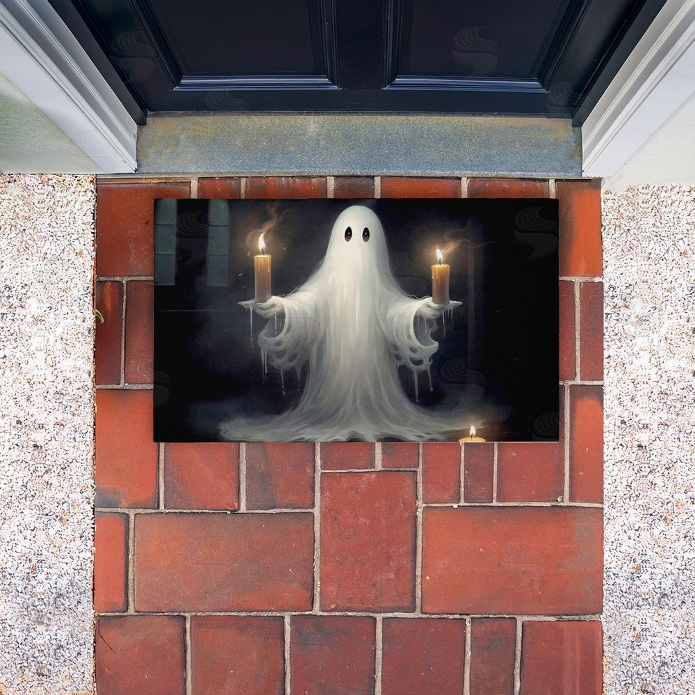 LSR Design Studio Candlelit Spectral Ghost Unwoven Outdoor Door Mat