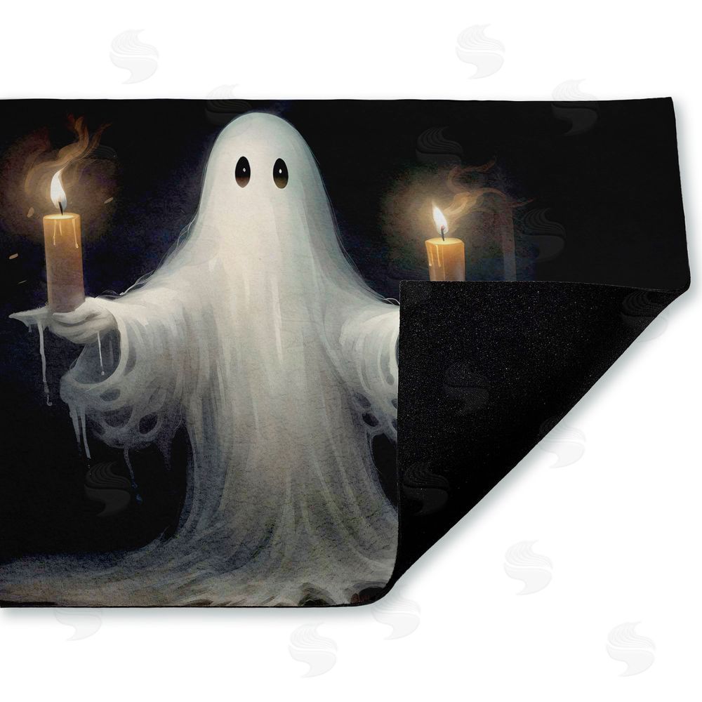 LSR Design Studio Candlelit Spectral Ghost Unwoven Outdoor Door Mat
