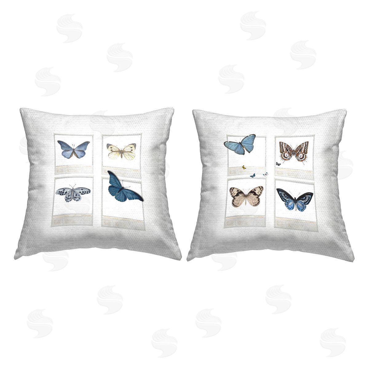 Various Butterflies Camera Film Outdoor Printed Pillow, Home Decor by Karen Smith