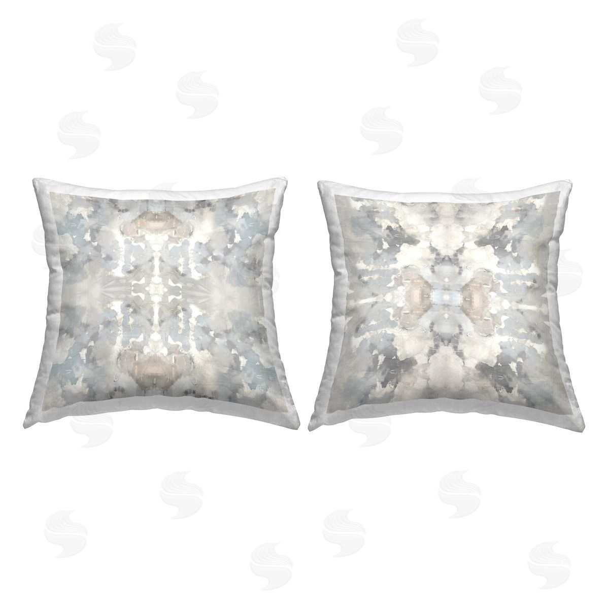 Soft Abstract Pattern Decorative Printed Pillow, Home Decor by Ellie Roberts