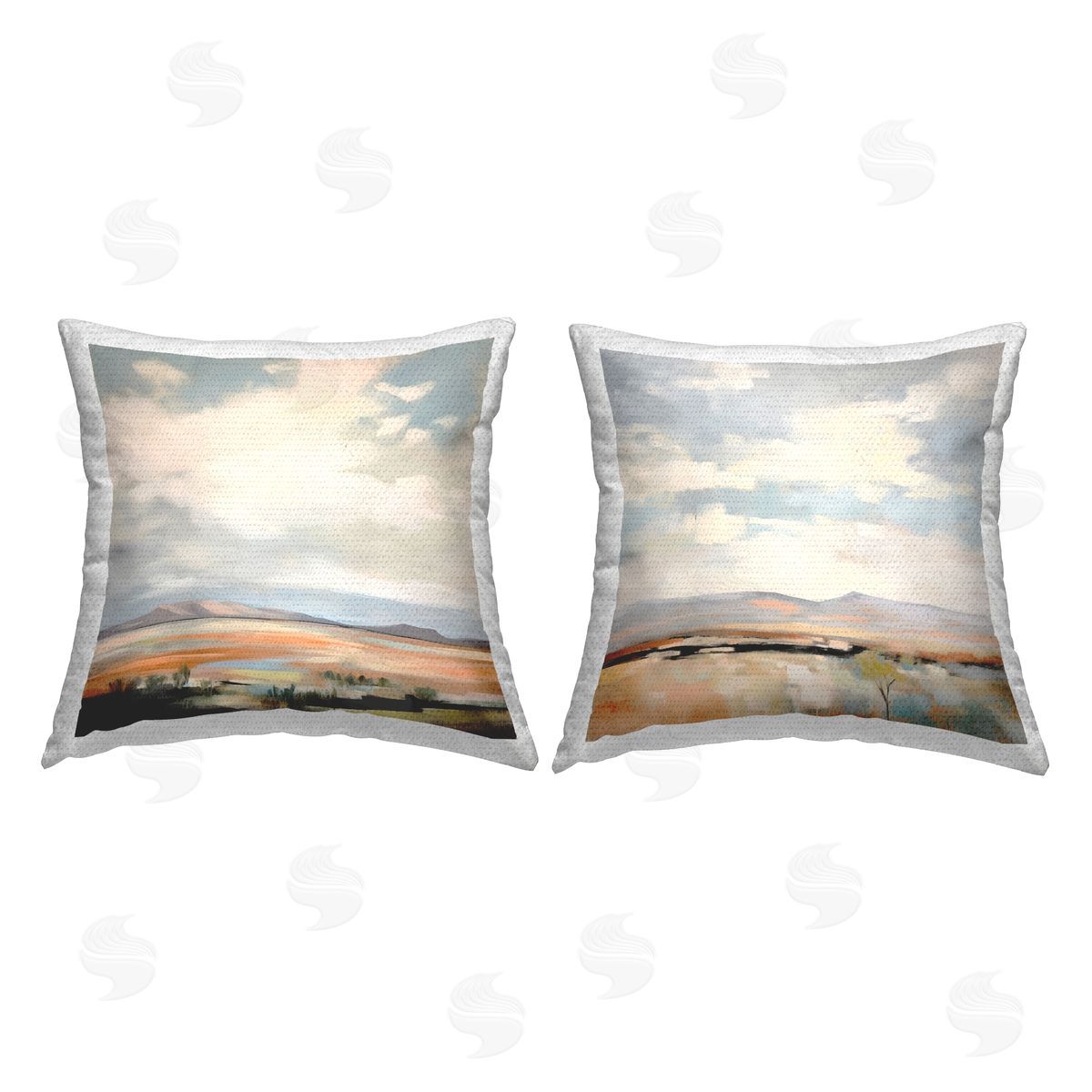 Desert Sands Landscape Outdoor Printed Pillow, Home Decor by Irena Orlov