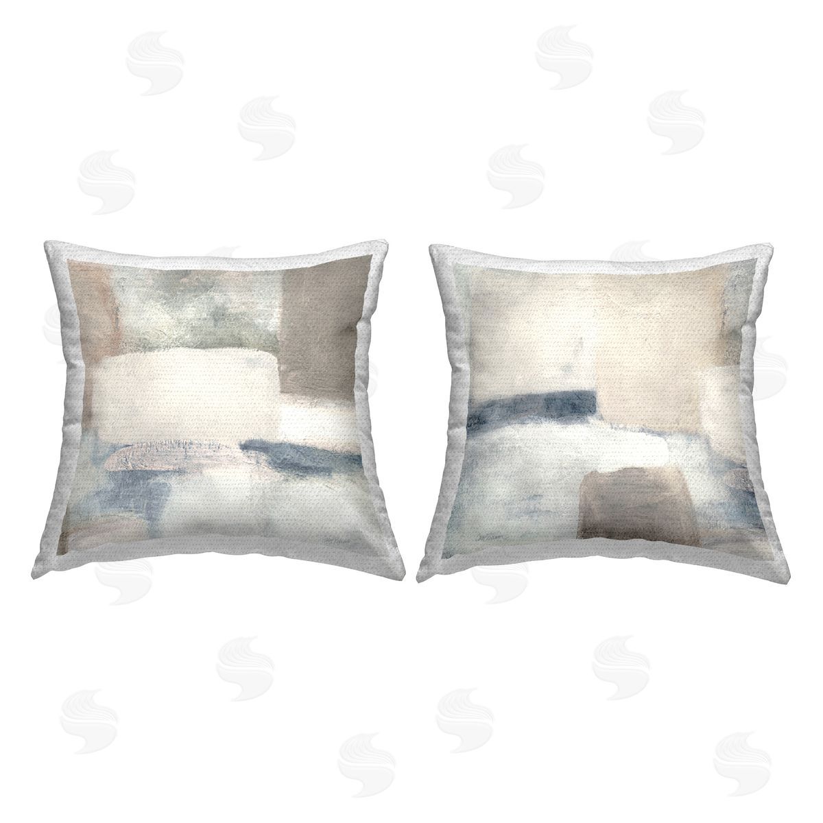 Carol Robinson Dreaming In Pastel Abstract Outdoor Quick-Dry Polyester Printed Throw Pillow