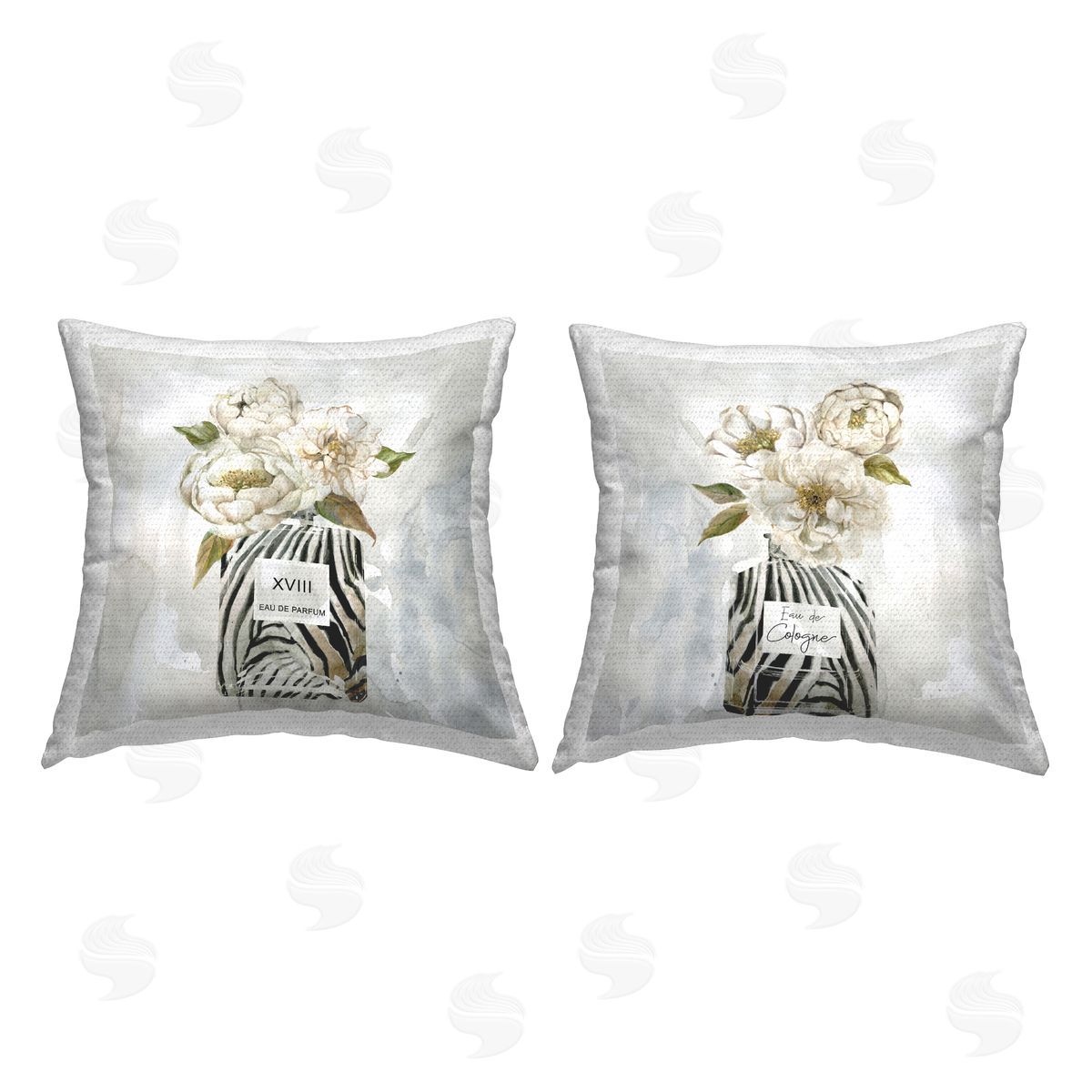 Carol Robinson Feminine Wild Bouquets Outdoor Quick-Dry Polyester Printed Throw Pillow