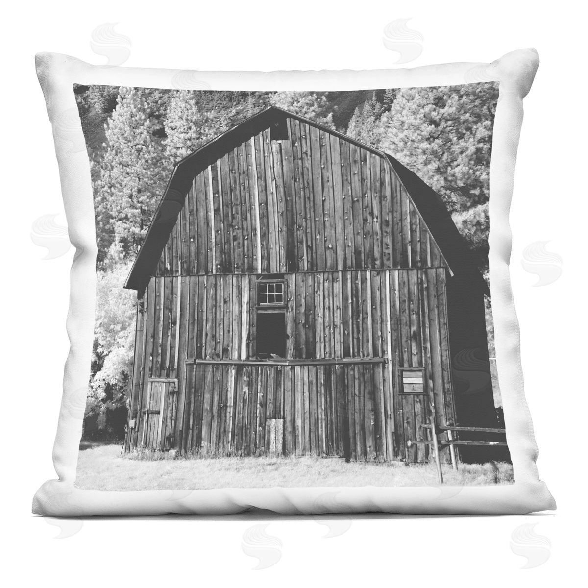 Rustic Country Barn Farm Landscape Decorative Printed Pillow, Home Decor by Stupell Studio