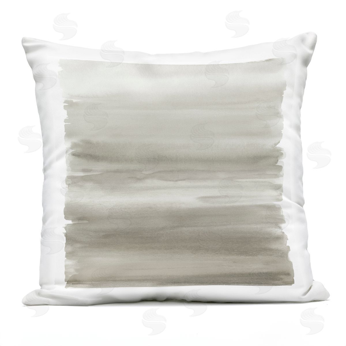 Abstract Grey Gradient Outdoor Printed Pillow, Home Decor by Allie Corbin