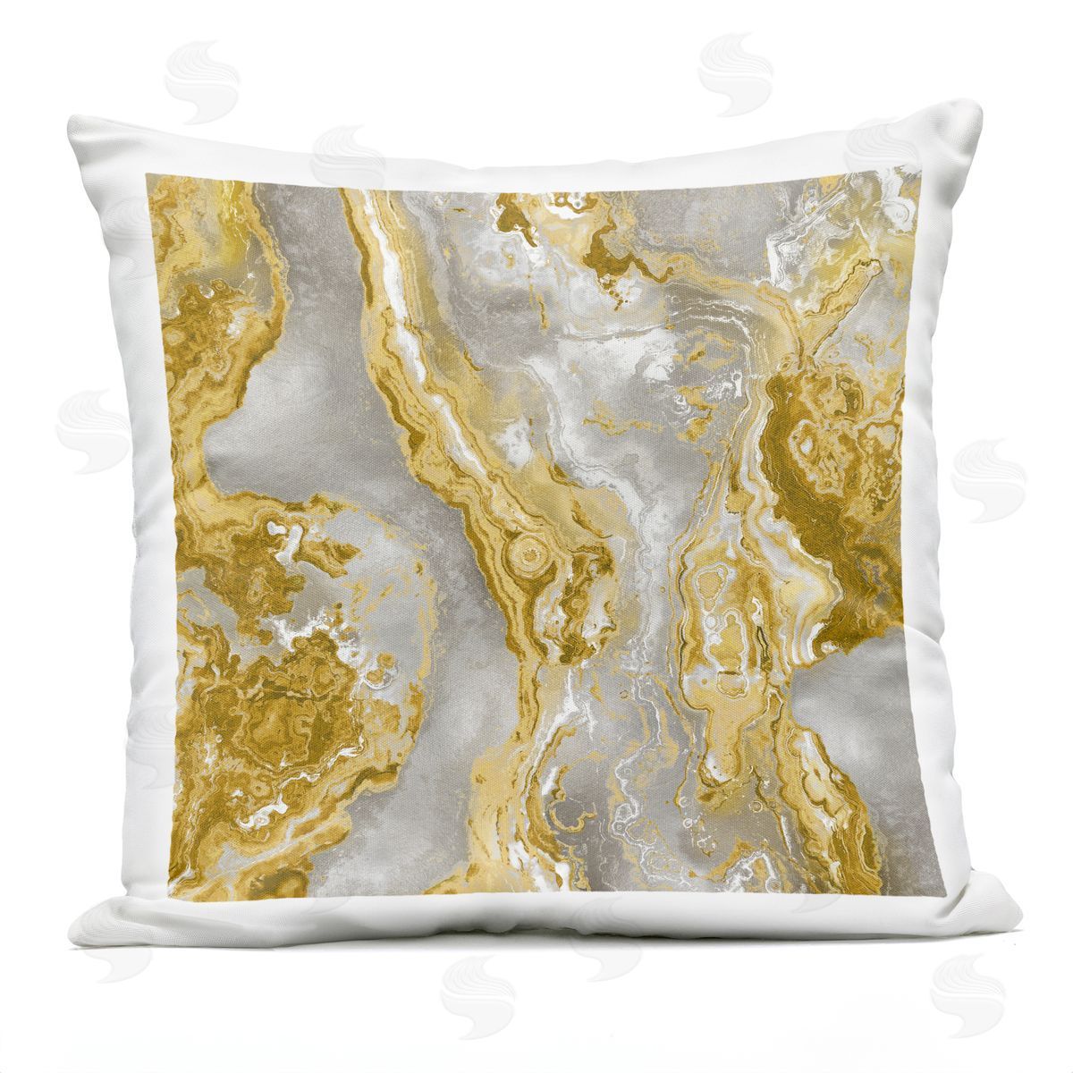 Lustrous Chic Glam Pattern Outdoor Printed Pillow, Home Decor by Danielle Carson