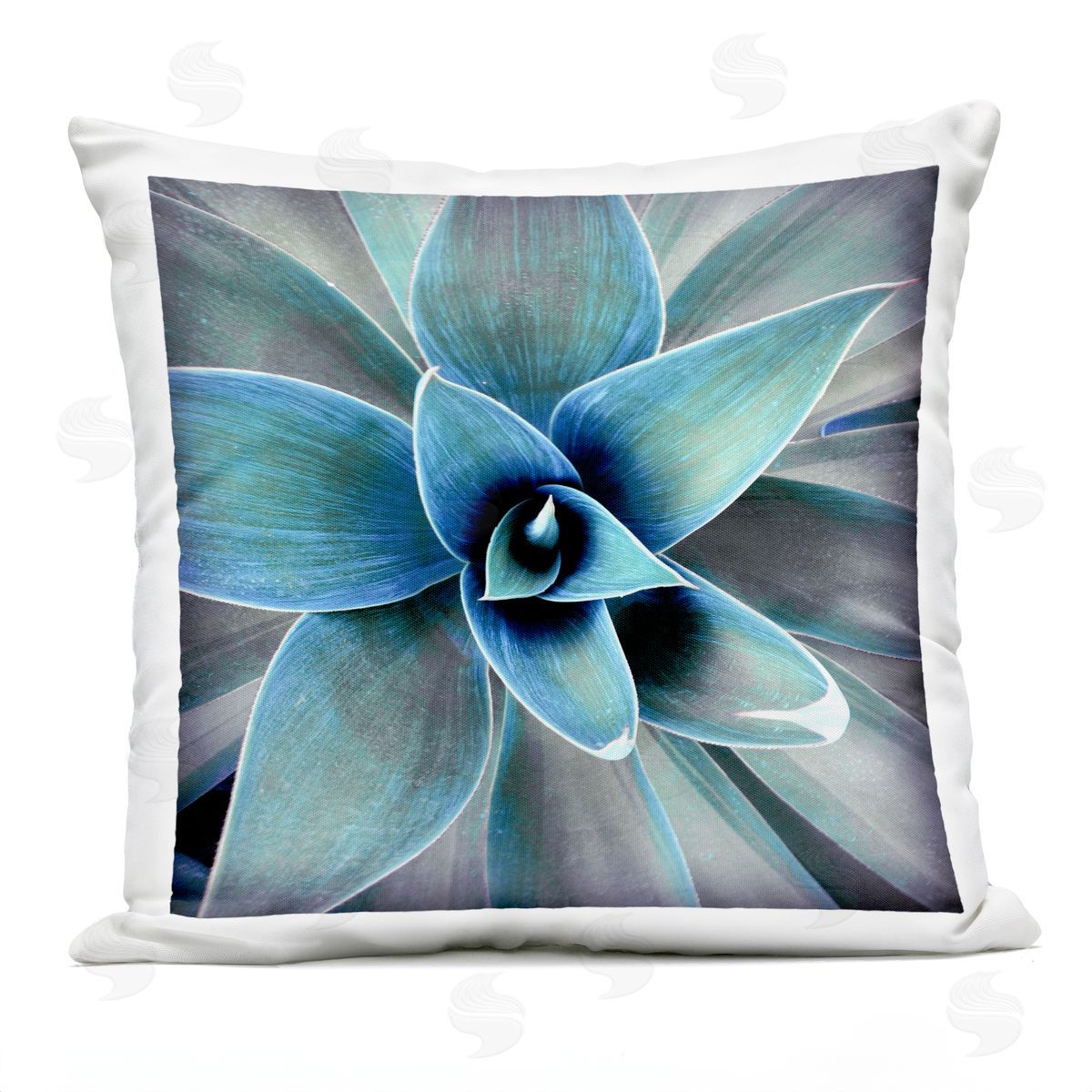 Close Up Budding Flower Petals Outdoor Printed Pillow, Home Decor by Irena Orlov